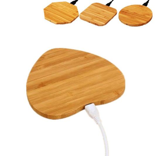 Wood Bamboo Qi Wireless Charger