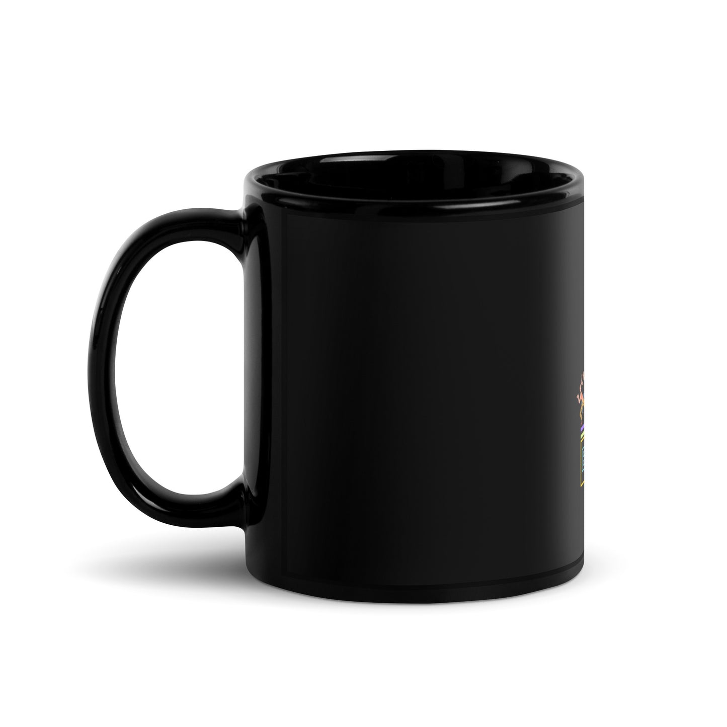 Big Z Energy Black Glossy Mug