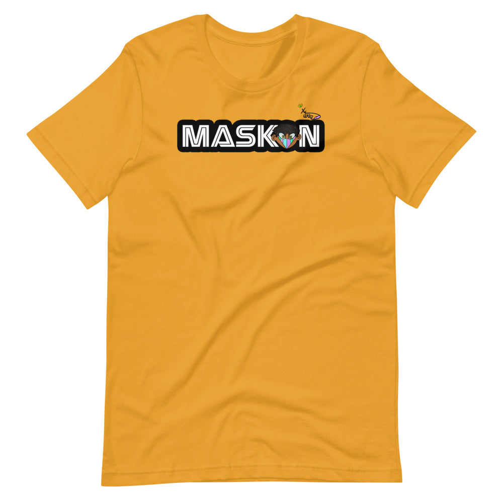 Mask On by XX_ARTZ  Short-Sleeve Unisex T-Shirt