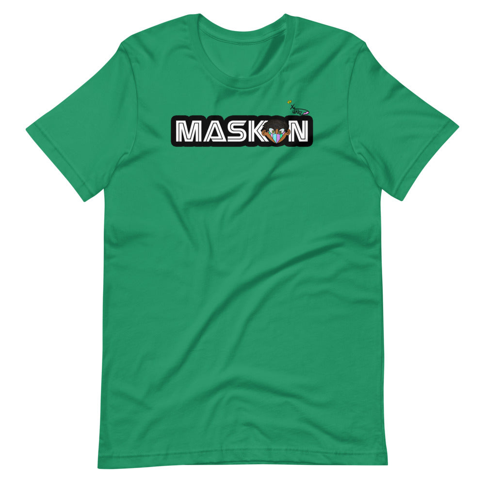 Mask On by XX_ARTZ  Short-Sleeve Unisex T-Shirt