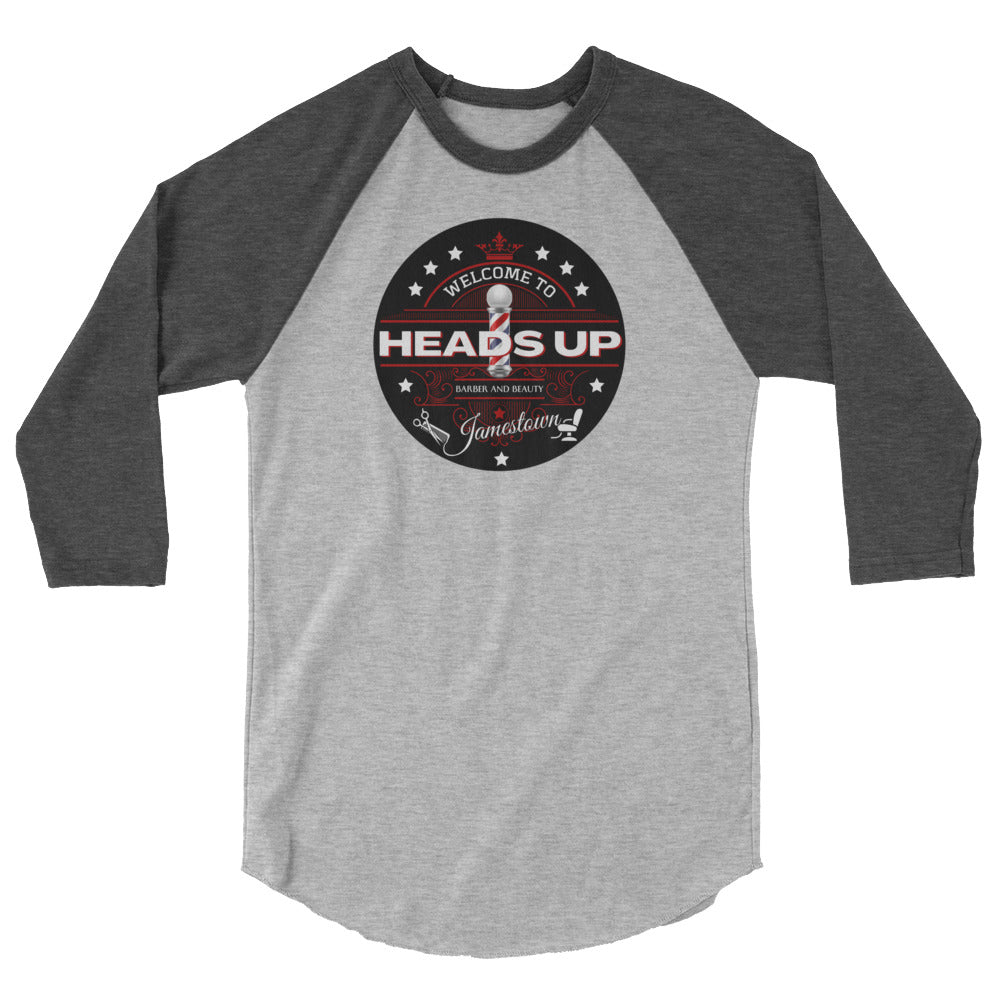 Heads Up Jamestown 3/4 sleeve Barbershirt shirt