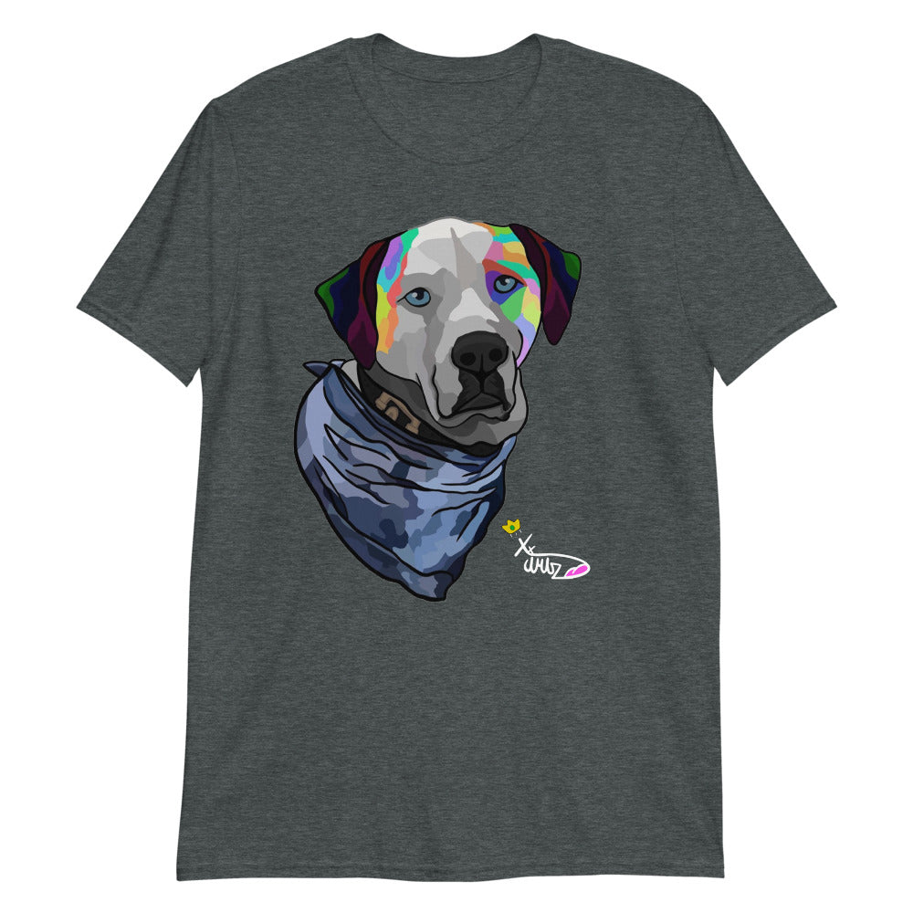 Camo Dog by XX_ART Short-Sleeve Unisex T-Shirt