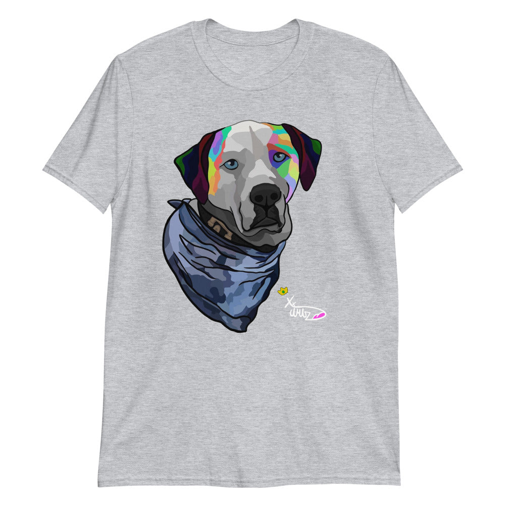 Camo Dog by XX_ART Short-Sleeve Unisex T-Shirt