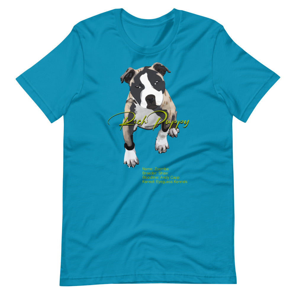 Rich Puppy Short-Sleeve Unisex T-Shirt