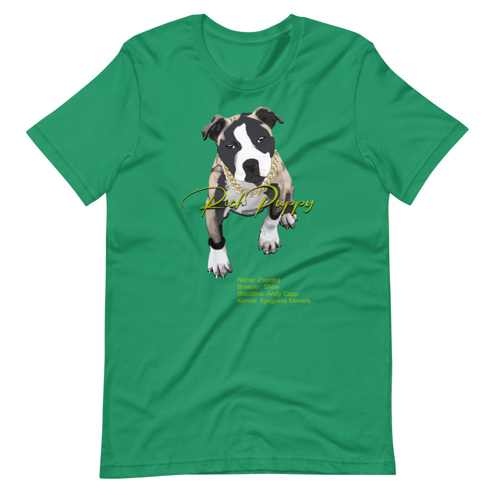 Rich Puppy Zoomba Short-Sleeve Unisex T-Shirt