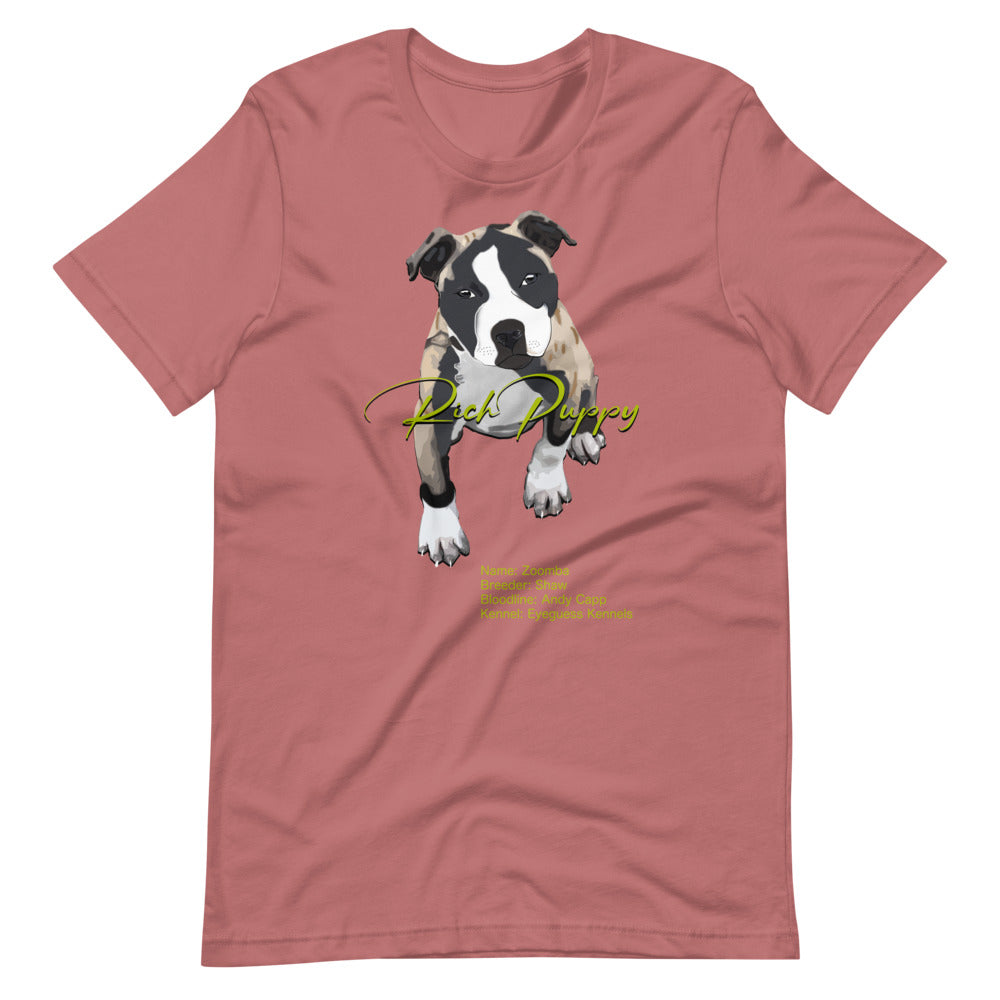 Rich Puppy Short-Sleeve Unisex T-Shirt