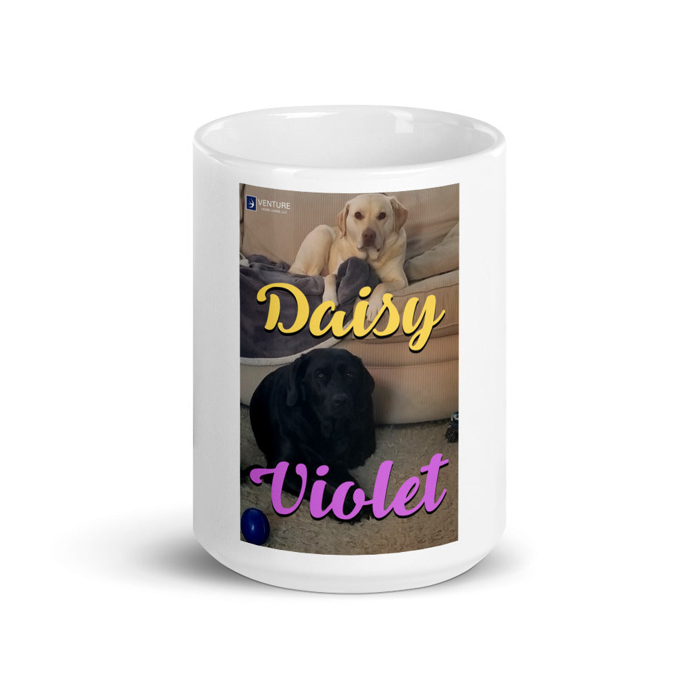 Daisy and Violet Mug