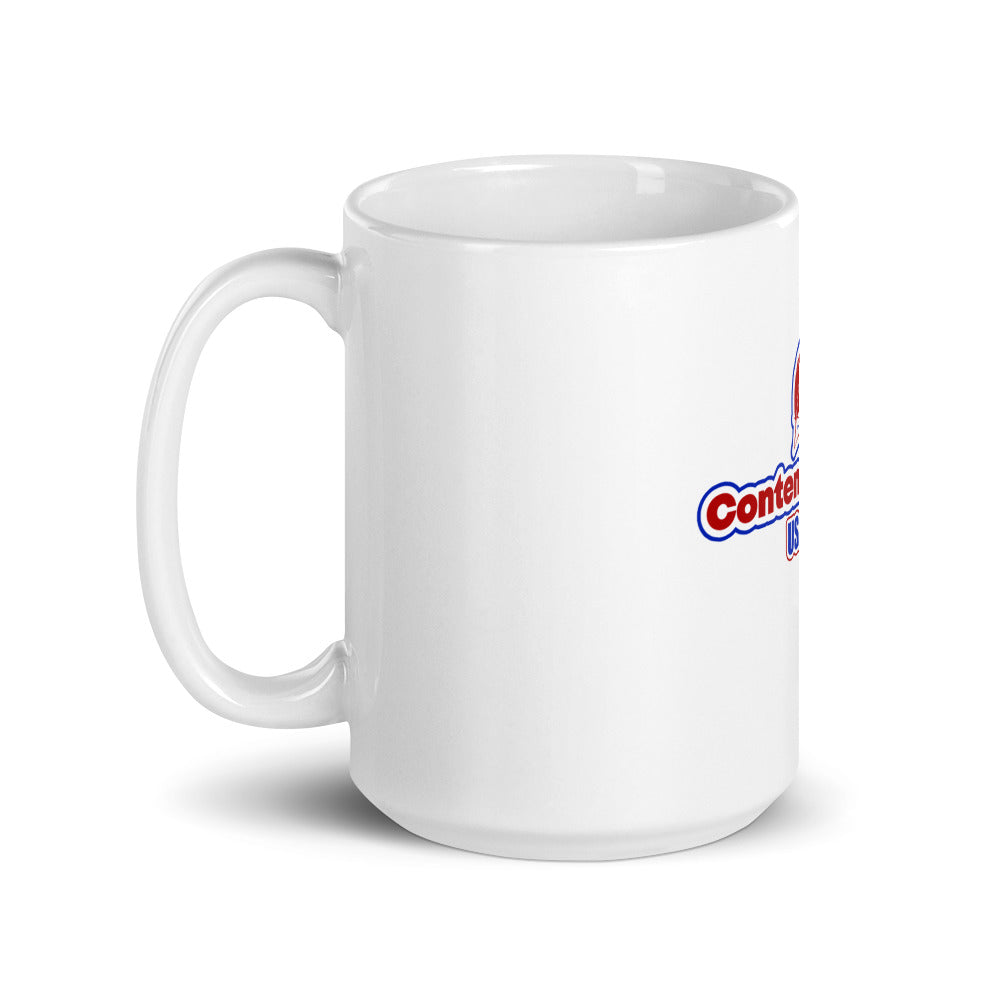 Content Creator White glossy mug