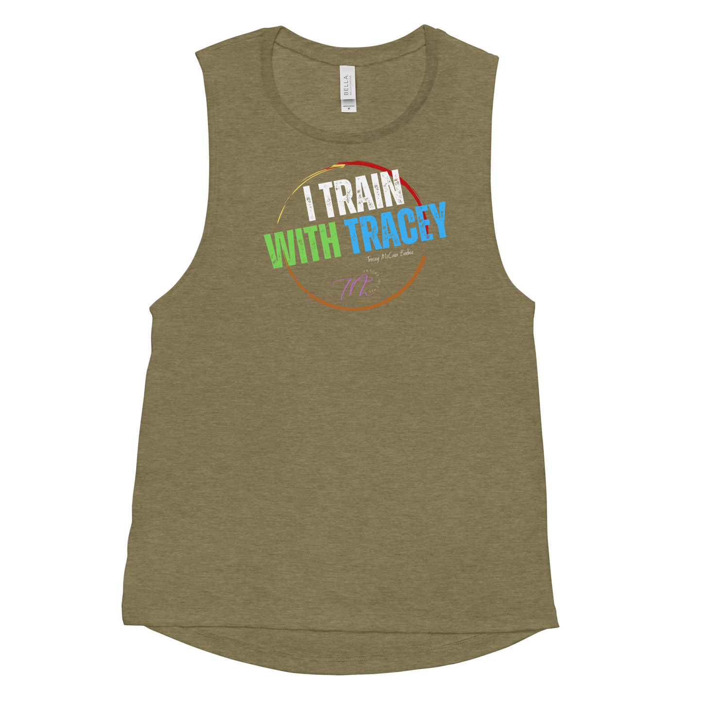 I Train wit Tracey Ladies’ Muscle Tank