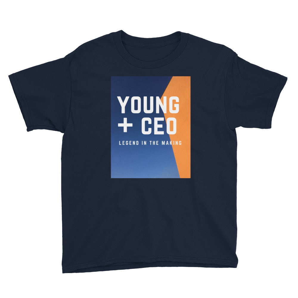 Young Ceo "YOUTH" Short Sleeve T-Shirt by Legend Shaw