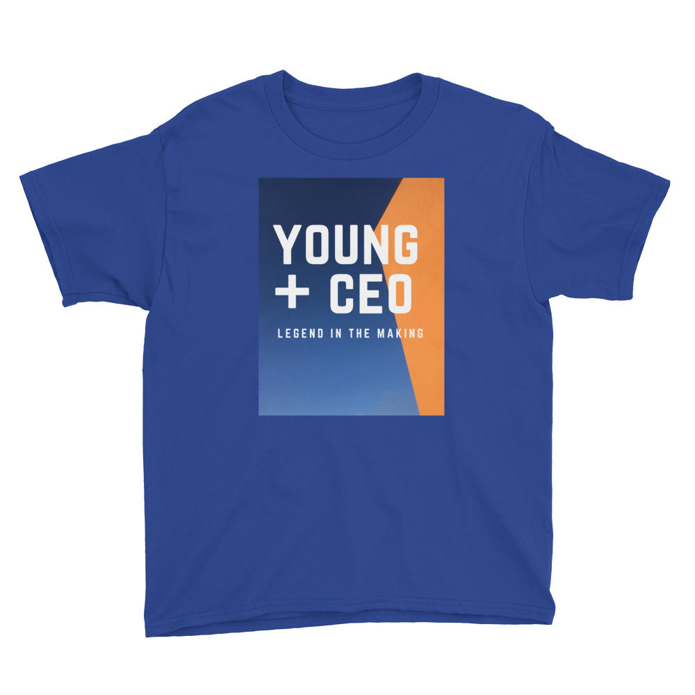 Young Ceo "YOUTH" Short Sleeve T-Shirt by Legend Shaw